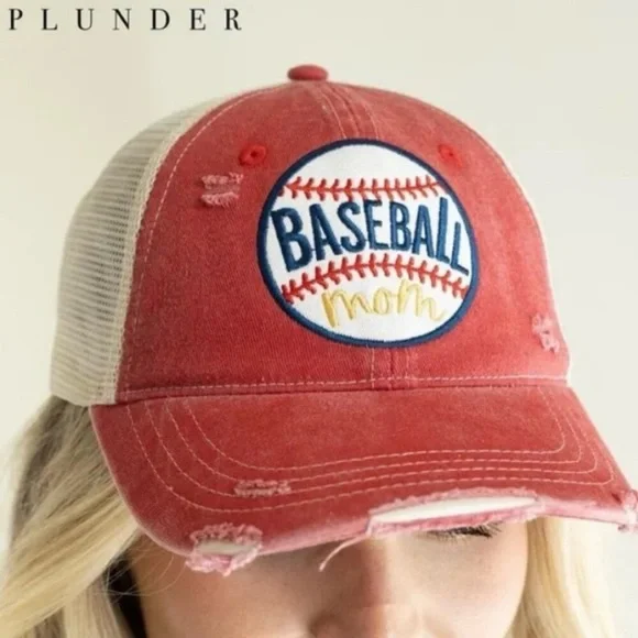 NEW Baseball Mom Hat ⚾️ - Picture 1 of 7